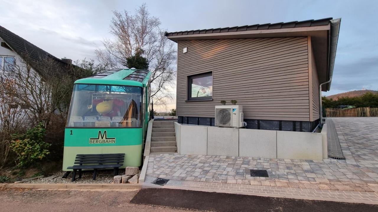 Villa Exklusives Holzhaus Mit Bergbahn - Baden-Baden Im Schwarzwald Exterior foto